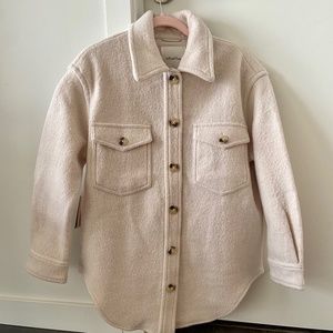 Aritzia | Wilfred Ganna Shirt Jacket Size Small